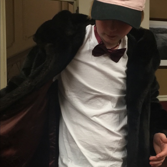 Deep Brown Fur Coat (Faux) - Picture 8 of 8